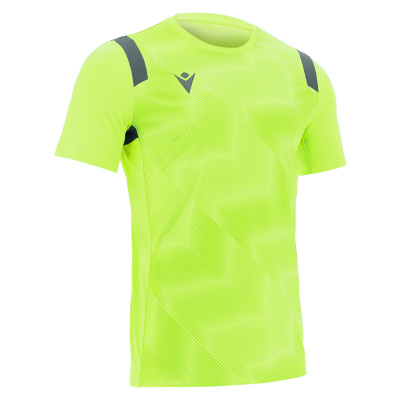 Футболка спортивная MACRON RODDERS SHIRT NEON YELLOW/ANTHRACITE