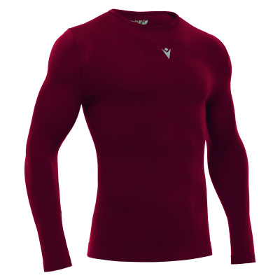 Футболка спортивная MACRON PERFORMANCE LONG-SLEEVES TOP CARDINAL