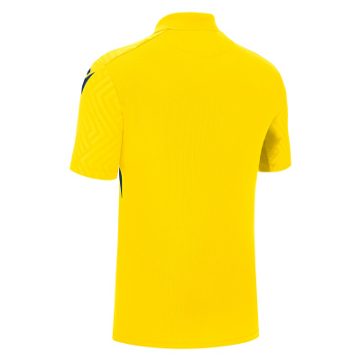Футболка спортивная MACRON CHARON ECO SHIRT YELLOW/RED/NAVY