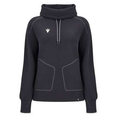 Толстовка женская MACRON SAIMA ICON CRATER NECK SWEATSHIRT BLACK