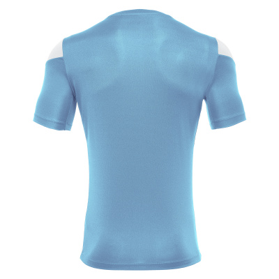 Футболка спортивная MACRON POLIS SHIRT COLUMBIA/WHITE