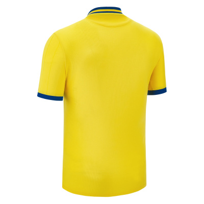 Футболка спортивная MACRON HALLEY SHIRT YELLOW/ROYAL BLUE