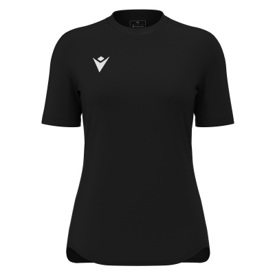 Футболка спортивная женская MACRON ZYRA SHIRT BLACK