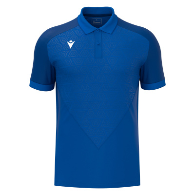Поло парадное MACRON BALDWIN POLO ROYAL BLUE/DARK ROYAL BLUE
