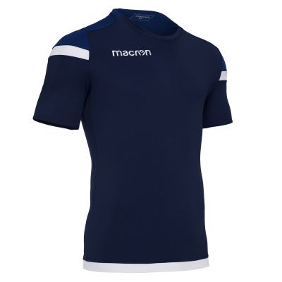 Футболка спортивная MACRON TITAN SHIRT NAVY/WHITE