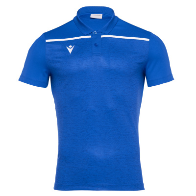 Поло парадное MACRON JUMEIRAH POLO ROYAL BLUE/WHITE