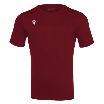 Футболка спортивная х/б MACRON BOOST HERO T-SHIRT CARDINAL