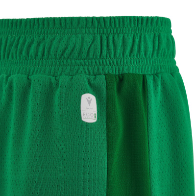 Шорты спортивные MACRON PLATINUM ECO WOMAN SHORT GREEN/WHITE