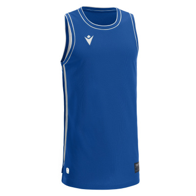 Майка спортивная MACRON PLUTONIUM ECO SHIRT ROYAL BLUE/DARK ROYAL BLUE/WHITE