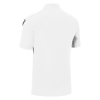 Футболка спортивная MACRON CHARON ECO SHIRT WHITE/RED/BLACK