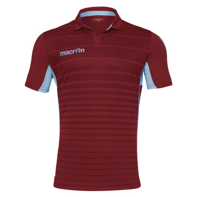 Футболка спортивная MACRON TABIT SHIRT CARDINAL/COLUMBIA