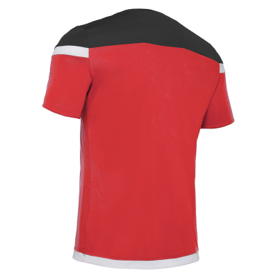 Футболка спортивная MACRON TITAN SHIRT RED/BLACK/WHITE