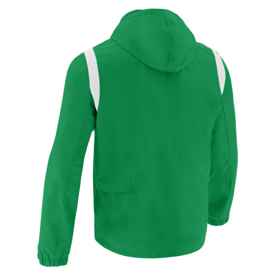 Куртка спортивная MACRON SARANSK MESH LINED WINDBREAKER GREEN/WHITE