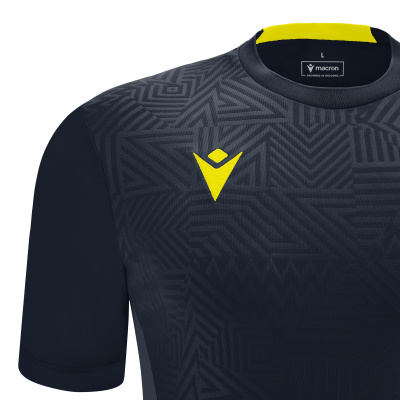 Футболка спортивная MACRON SHEDIR SHIRT NAVY/YELLOW