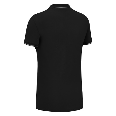 Поло спортивное женское х/б MACRON WALTZ ECO POLO BLACK