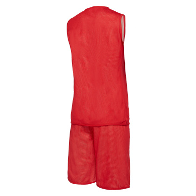 Комплект баскетбольный MACRON F400 SET REVERSIBLE RED/WHITE