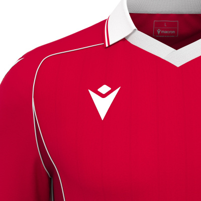 Футболка спортивная MACRON WARDEN ECO SHIRT RED/WHITE