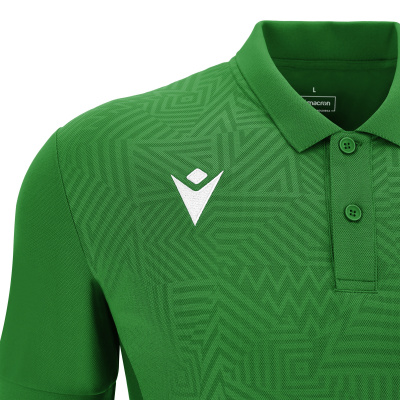 Поло парадное MACRON RAP POLO GREEN/WHITE