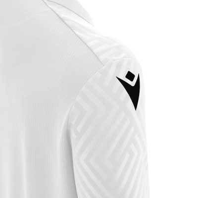 Футболка спортивная MACRON CHARON ECO SHIRT WHITE/RED/BLACK