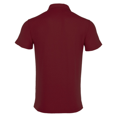 Поло парадное MACRON SWING POLO CARDINAL/WHITE