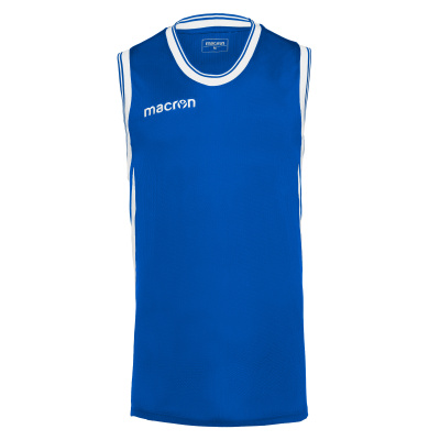 Майка спортивная MACRON ETHANE MAN VEST BICOLOR ROYAL BLUE/WHITE