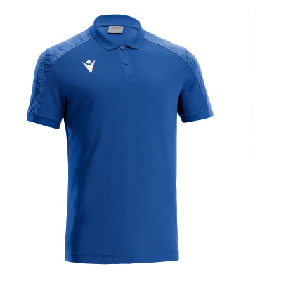 Поло парадное MACRON ROCK POLO ROYAL BLUE/DARK ROYAL BLUE