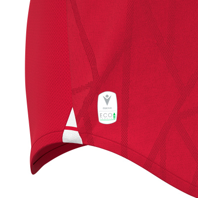 Футболка спортивная MACRON CERBERUS ECO SHIRT RED/WHITE