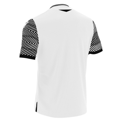 Футболка спортивная MACRON TUREIS ECO SHIRT WHITE/BLACK