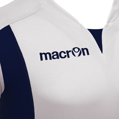 Футболка спортивная MACRON HELIUM SHIRT WHITE/NAVY
