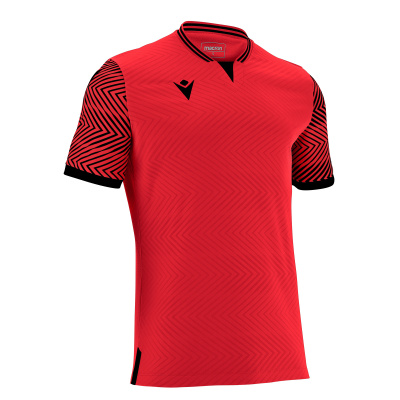 Футболка спортивная MACRON TUREIS ECO SHIRT RED/BLACK