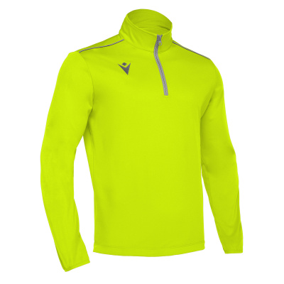 Толстовка тренировочная MACRON HAVEL 1/4 ZIP TOP NEON YELLOW