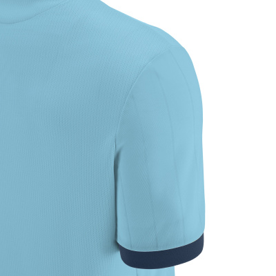 Футболка спортивная MACRON HALLEY SHIRT COLUMBIA/NAVY