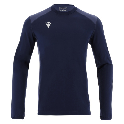 Толстовка спортивная MACRON TOBOL WARM UP ROUNDNECK TOP NAVY