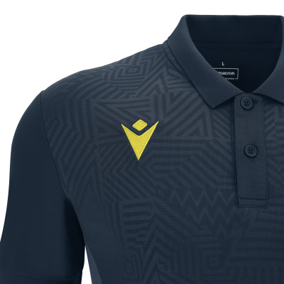 Поло парадное MACRON RAP POLO NAVY/YELLOW
