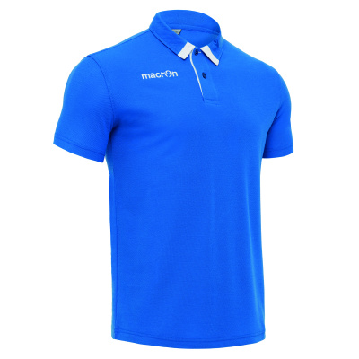 Поло парадное MACRON SWING POLO ROYAL BLUE/WHITE