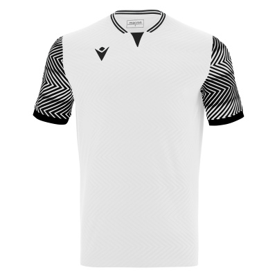 Футболка спортивная MACRON TUREIS ECO SHIRT WHITE/BLACK