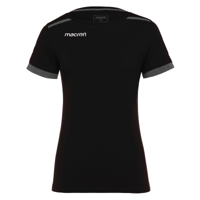 Футболка спортивная женская MACRON VIOLIN T-SHIRT BLACK/WHITE