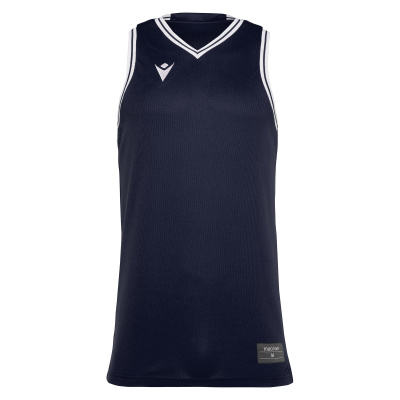 Майка спортивная MACRON FREON SHIRT NAVY/WHITE