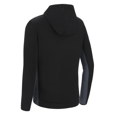Олимпийка спортивная MACRON SUCCESS FULL ZIP HOODED 3D TOP BLACK/ANTHRACITE