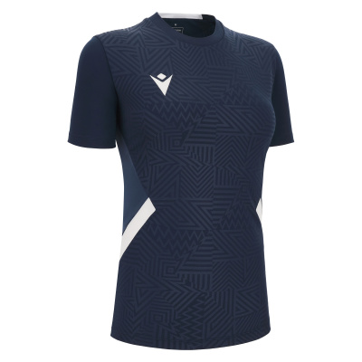Футболка спортивная женская MACRON SKAT NAVY/WHITE