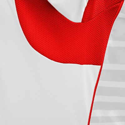 Футболка спортивная MACRON TABIT SHIRT WHITE/RED