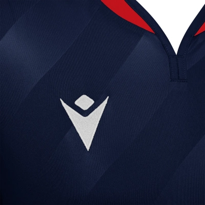Футболка спортивная женская MACRON ALYA SHIRT NAVY/RED