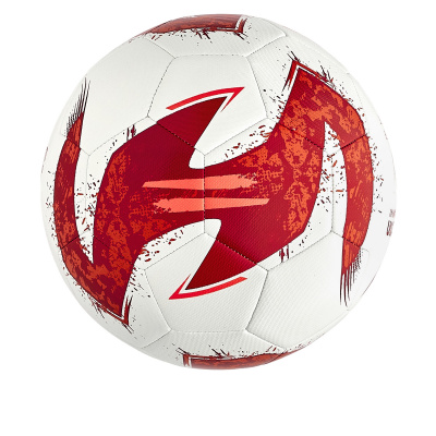 Мяч футбольный тренировочный MACRON DAWN XI N.4 BALL SUPER LIGHT 290GR. WHITE/RED