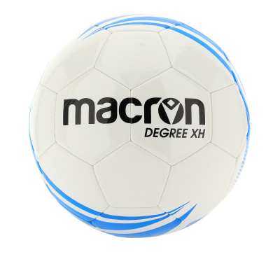 Мяч футбольный тренировочный MACRON DEGREE XH N.3 WHITE/ROYAL BLUE