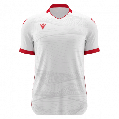 Футболка спортивная MACRON WYVERN ECO SHIRT WHITE/RED