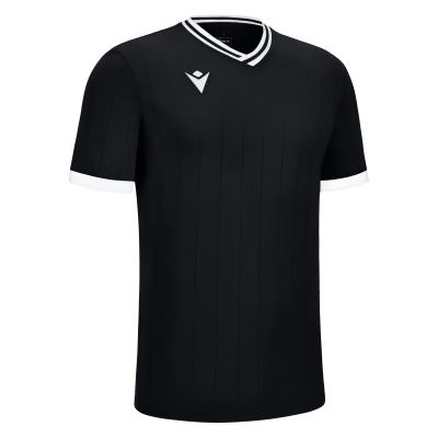 Футболка спортивная MACRON HALLEY SHIRT BLACK/WHITE