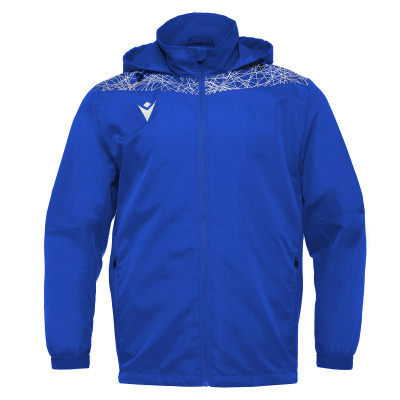 Куртка спортивная MACRON LAHTI MESH LINED SHOWERJACKET ROYAL BLUE/WHITE