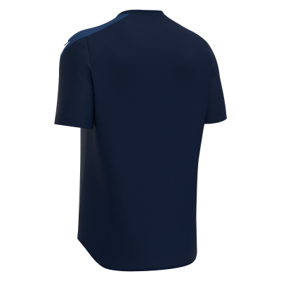 Футболка спортивная MACRON WISP SHIRT NAVY/LIGHT NAVY