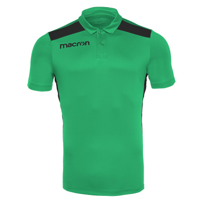 Поло парадное MACRON FOLK POLO GREEN/BLACK