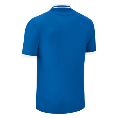 Футболка спортивная MACRON HALLEY SHIRT ROYAL BLUE/WHITE